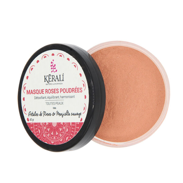 Masque poudre ayurvédique détox pour le visage