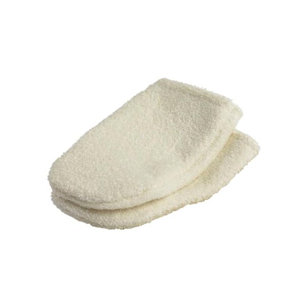 Mini gants de coton bio demaquillant