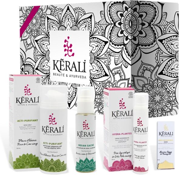 Coffret KERALI full size ayurveda visage bio